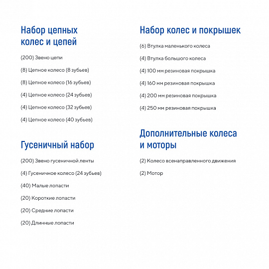 Ресурсный набор VEX IQ Competition Add-On Kit (228-3600)